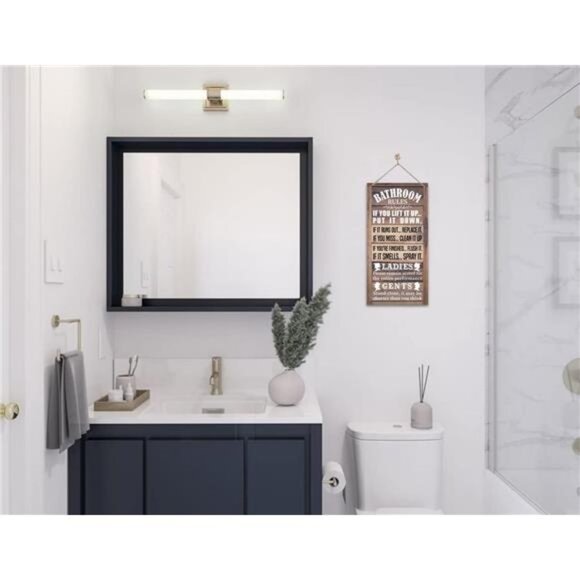 Rustic Bathroom Decor, Western Bathroom Decor, Funny Bathroom Signs Wall Decor - Picture 4 of 6